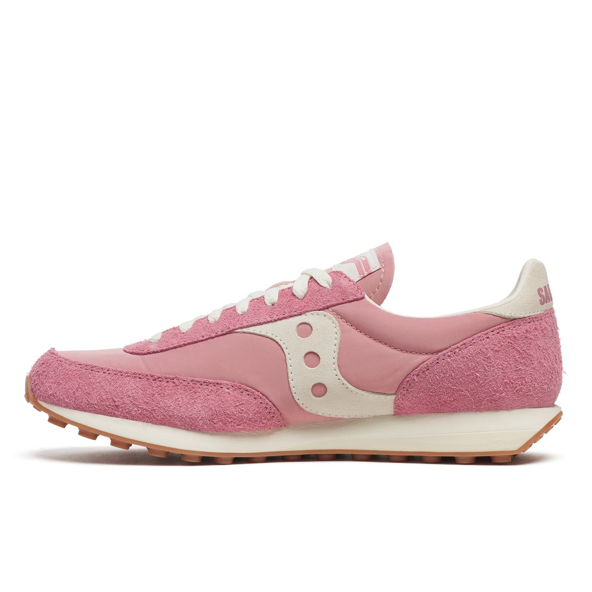 Trainer 80 Hairy Suede, Rose, dynamic 3