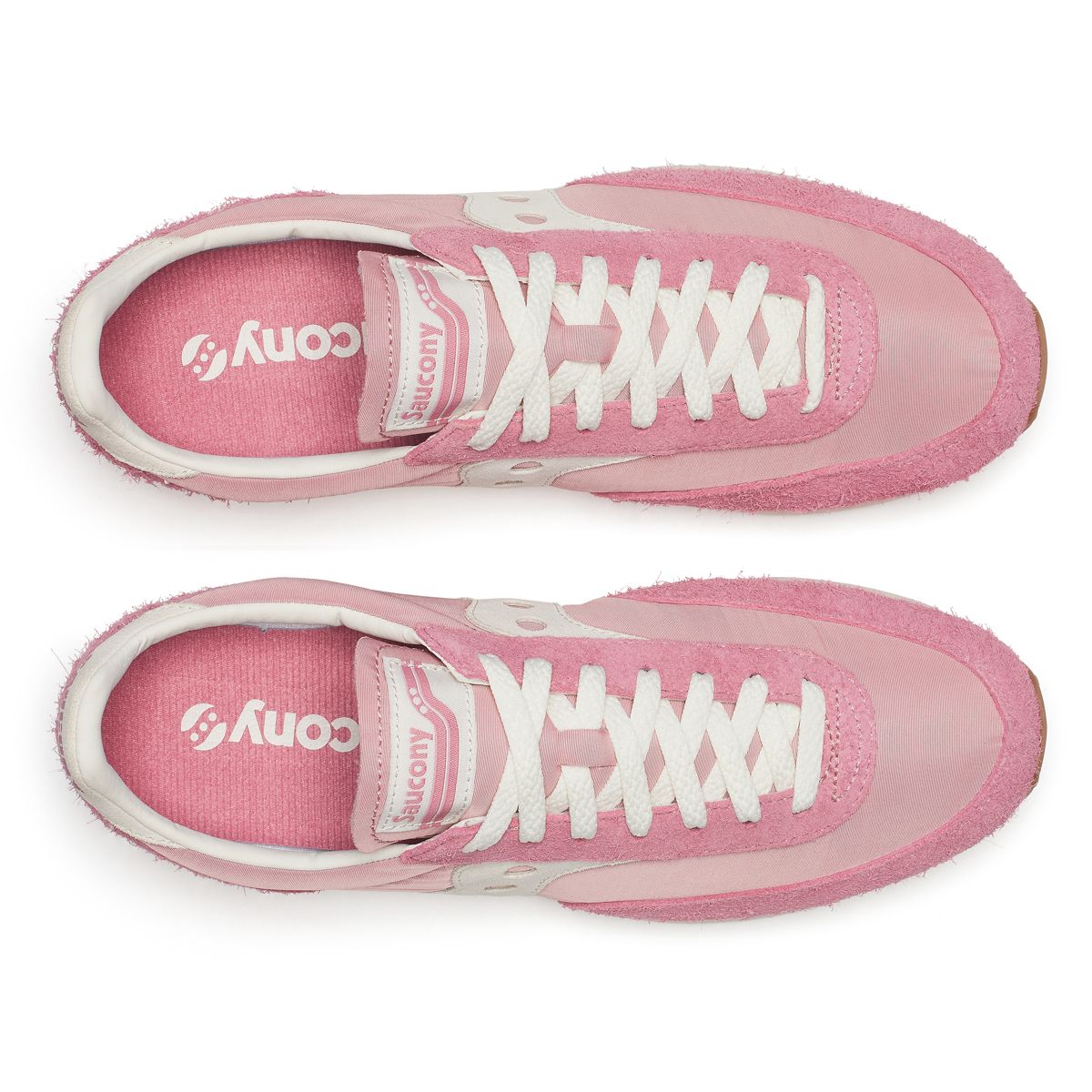 Trainer 80 Hairy Suede, Rose, dynamic 5