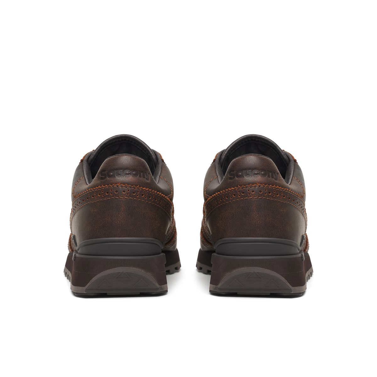 Engineered Garments X Saucony Shadow Original Wingtip, Brown, dynamic 4