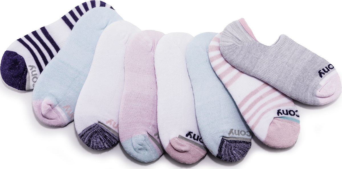Women's Cushioned Invisible Liner 8-Pack - Socks