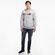 Rested Hoodie, Light Grey Heather Print, dynamic 3