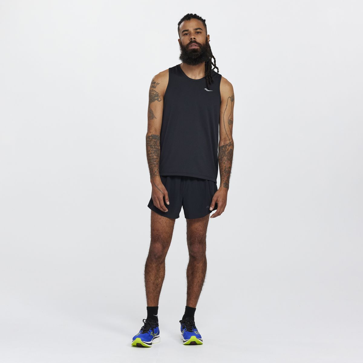 Stopwatch Singlet, Black, dynamic 5