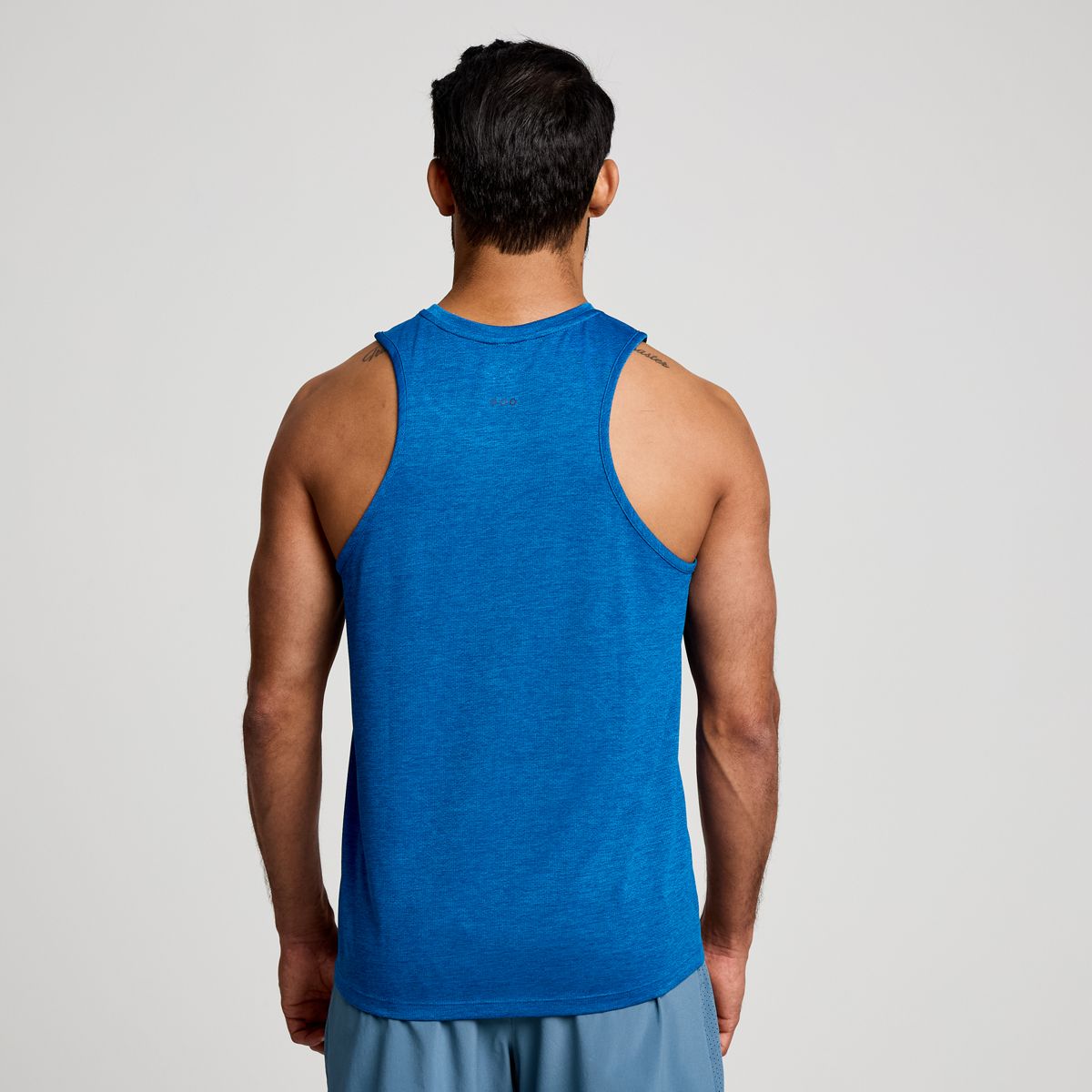 Stopwatch Singlet, Superblue Heather, dynamic 2