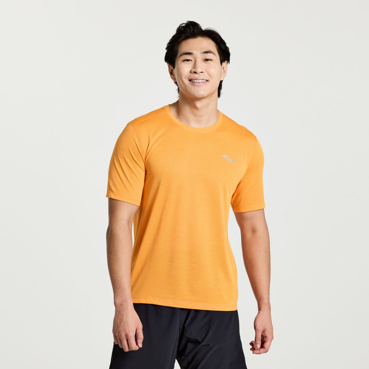 Stopwatch Short Sleeve, Marigold Heather, dynamic 1