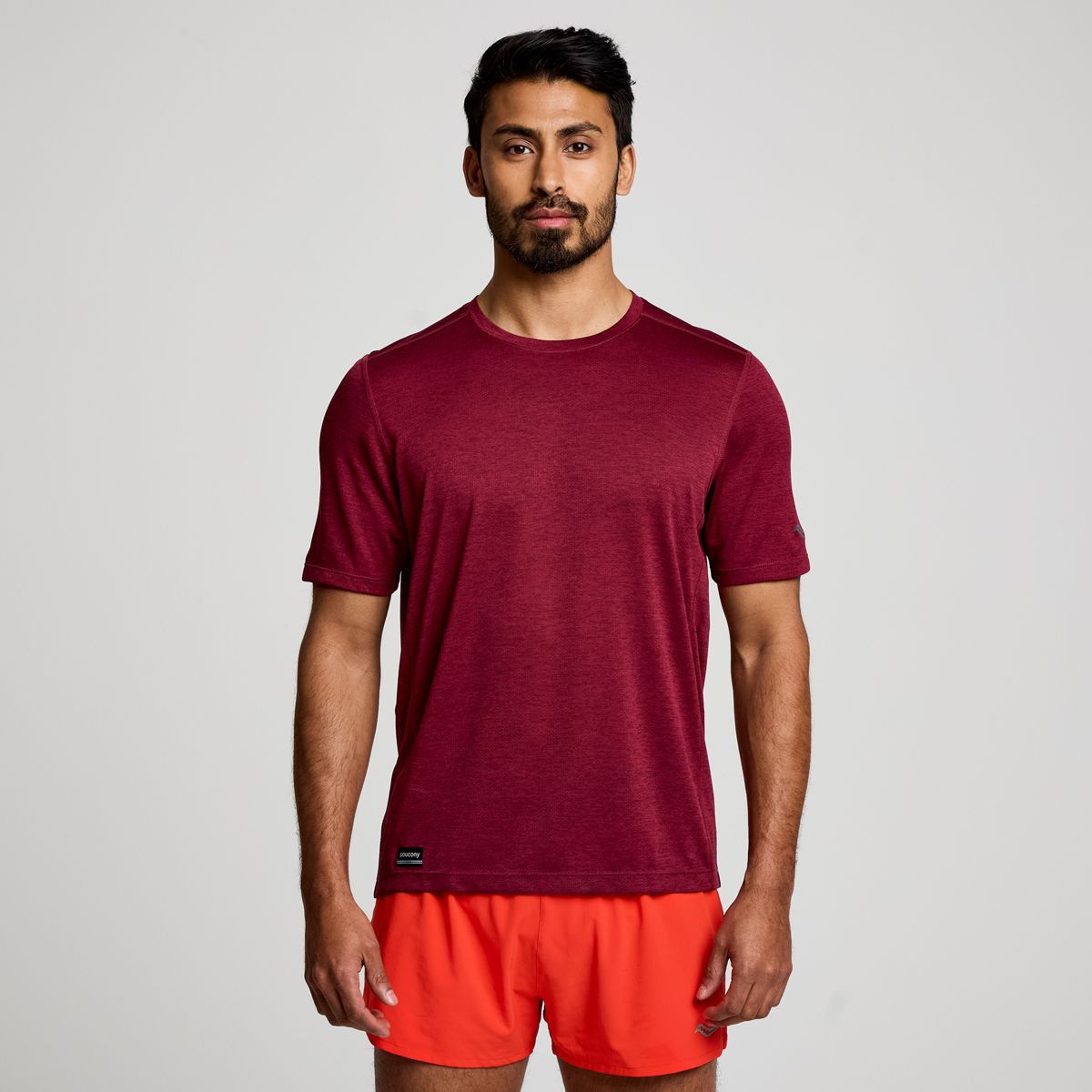 Stopwatch Short Sleeve, Sundown Heather, dynamic