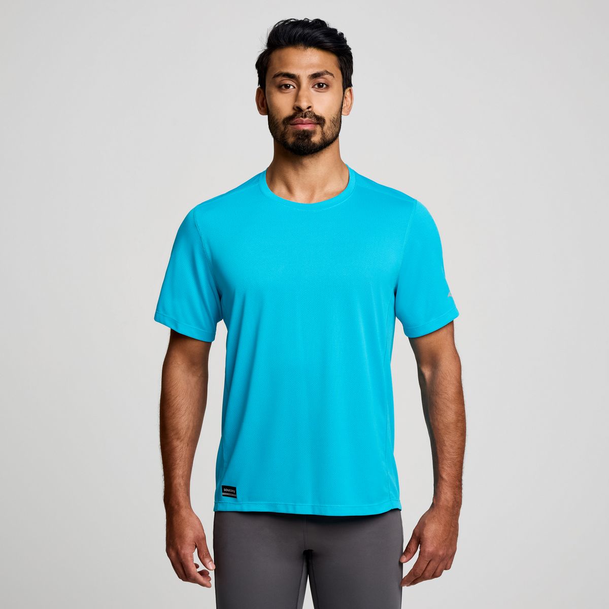 サッカニー Saucony Men Stopwatch Short Sleeve T Shirt メンズ-