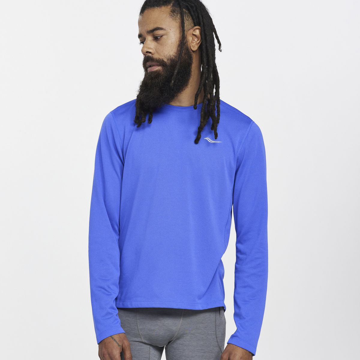 Stopwatch Long Sleeve, Blue Raz, dynamic 1