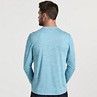 Stopwatch Long Sleeve, Turquoise Heather, dynamic 2