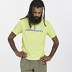 Stopwatch Graphic Short Sleeve, Acid Lime, dynamic
