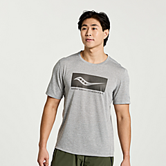 Stopwatch Graphic Short Sleeve, Light Grey Heather Graphic, dynamic