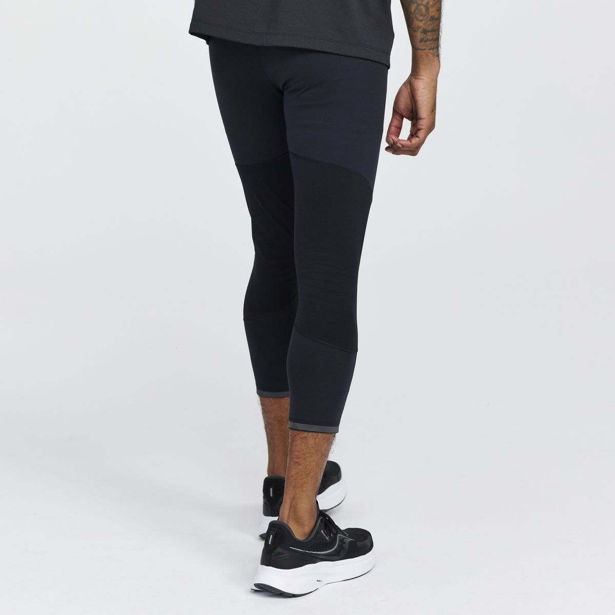 Time Trial Crop Tight, Black, dynamic 2