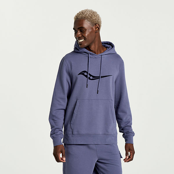 Rested Hoodie, Horizon Heather Graphic, dynamic