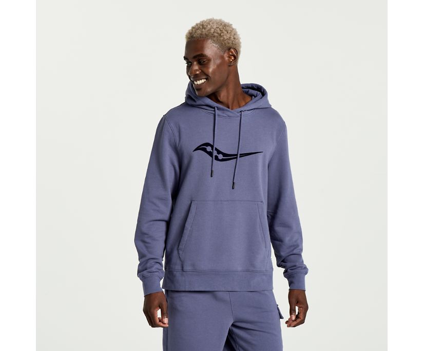 Rested Hoodie, Horizon Heather Graphic, dynamic 1