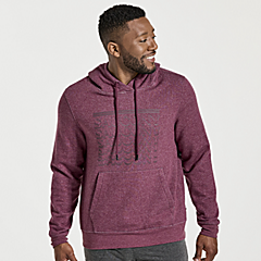 Rested Hoodie, Stone Heather, dynamic