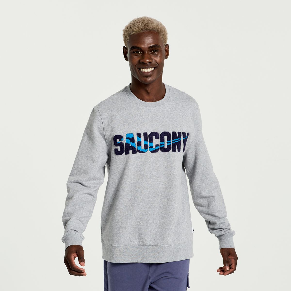 Saucony aerospacer deals hoodie mens blue