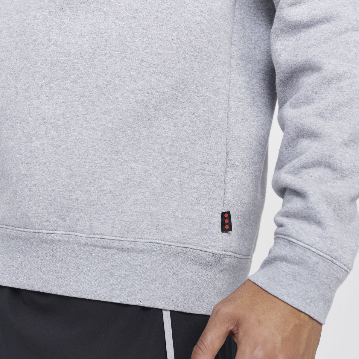 Rested Crewneck, Light Grey Heather, dynamic 4