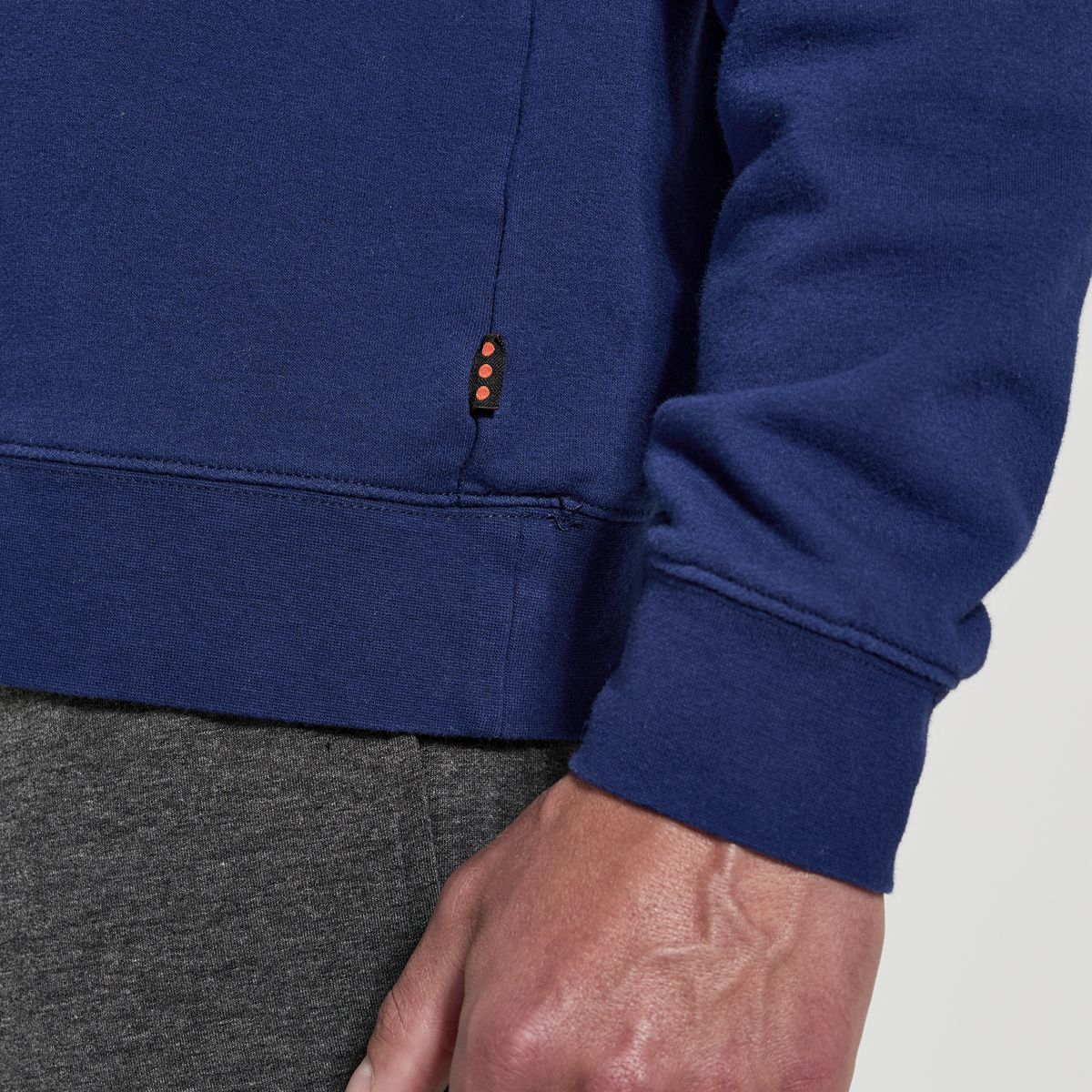 Rested Crewneck, Sodalite, dynamic 4