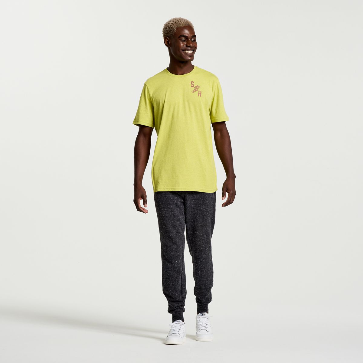 Rested T-Shirt, Arroyo Heather Graphic, dynamic 3