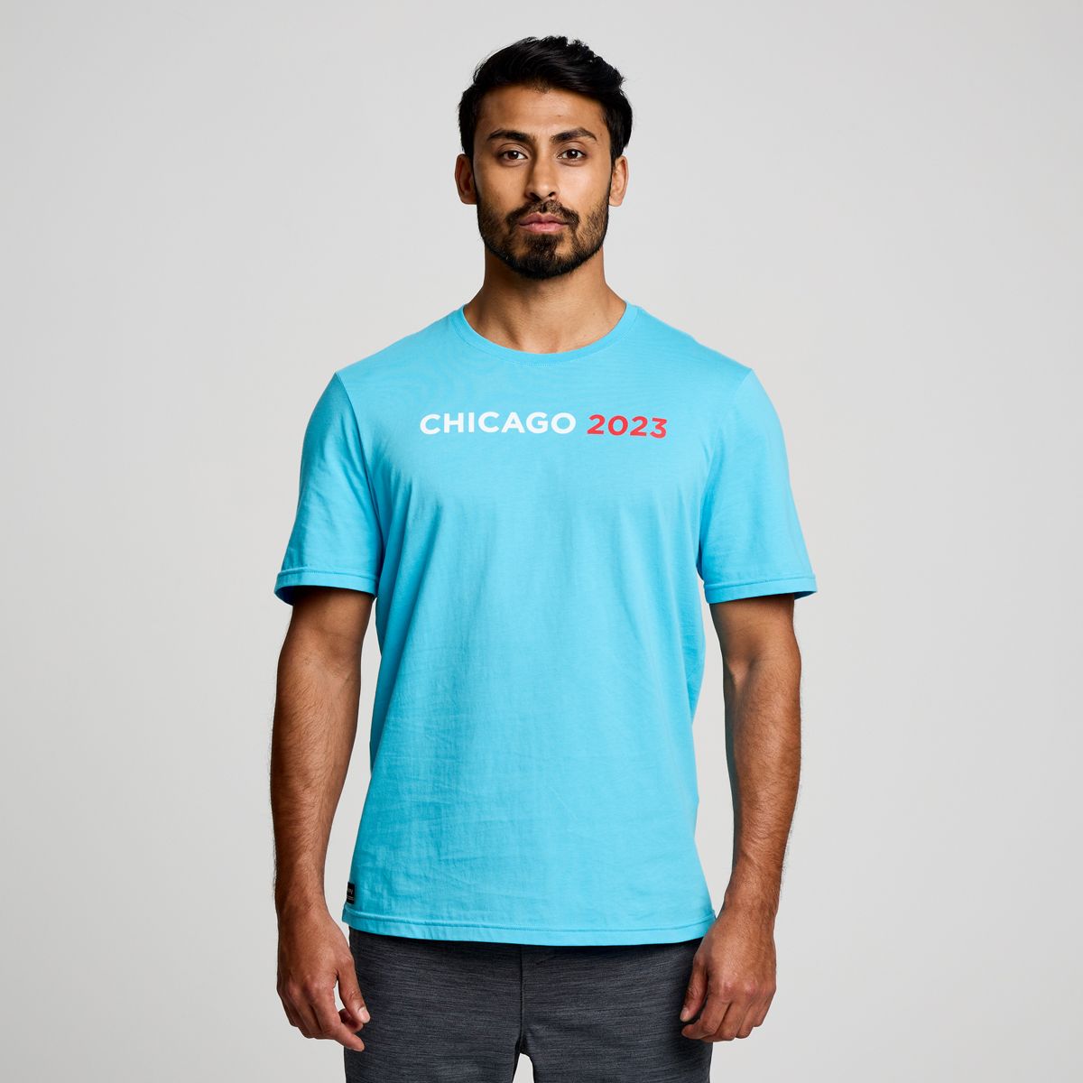 Saucony t on sale shirts blue