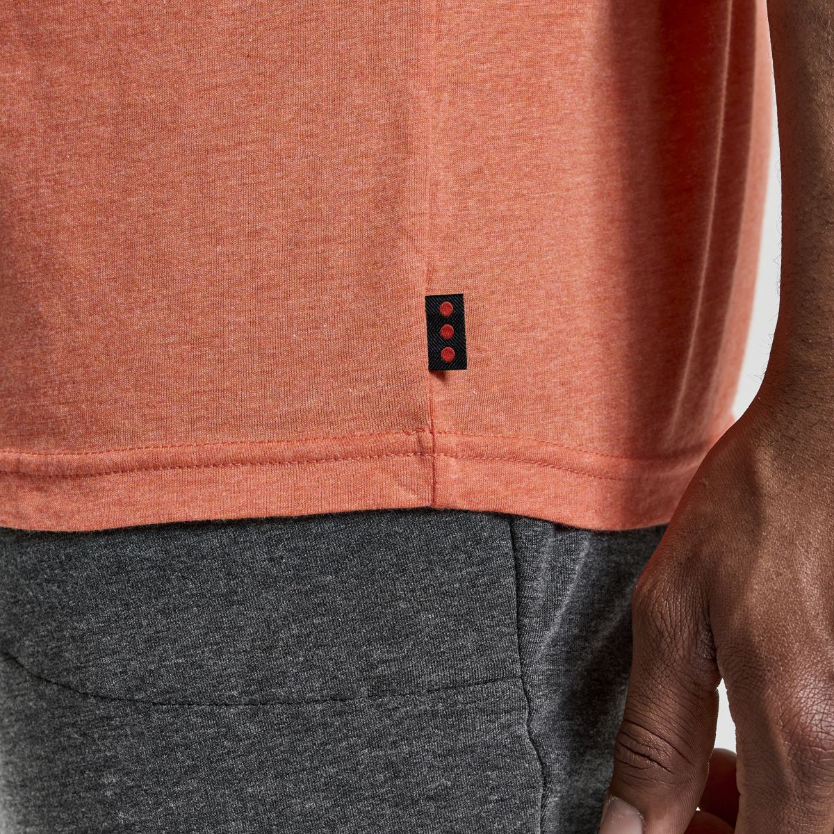 Rested T-Shirt, Ember Heather, dynamic 5
