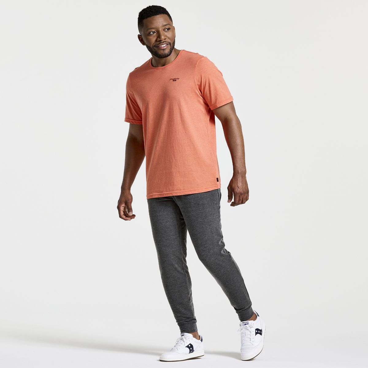 Rested T-Shirt, Ember Heather, dynamic 6