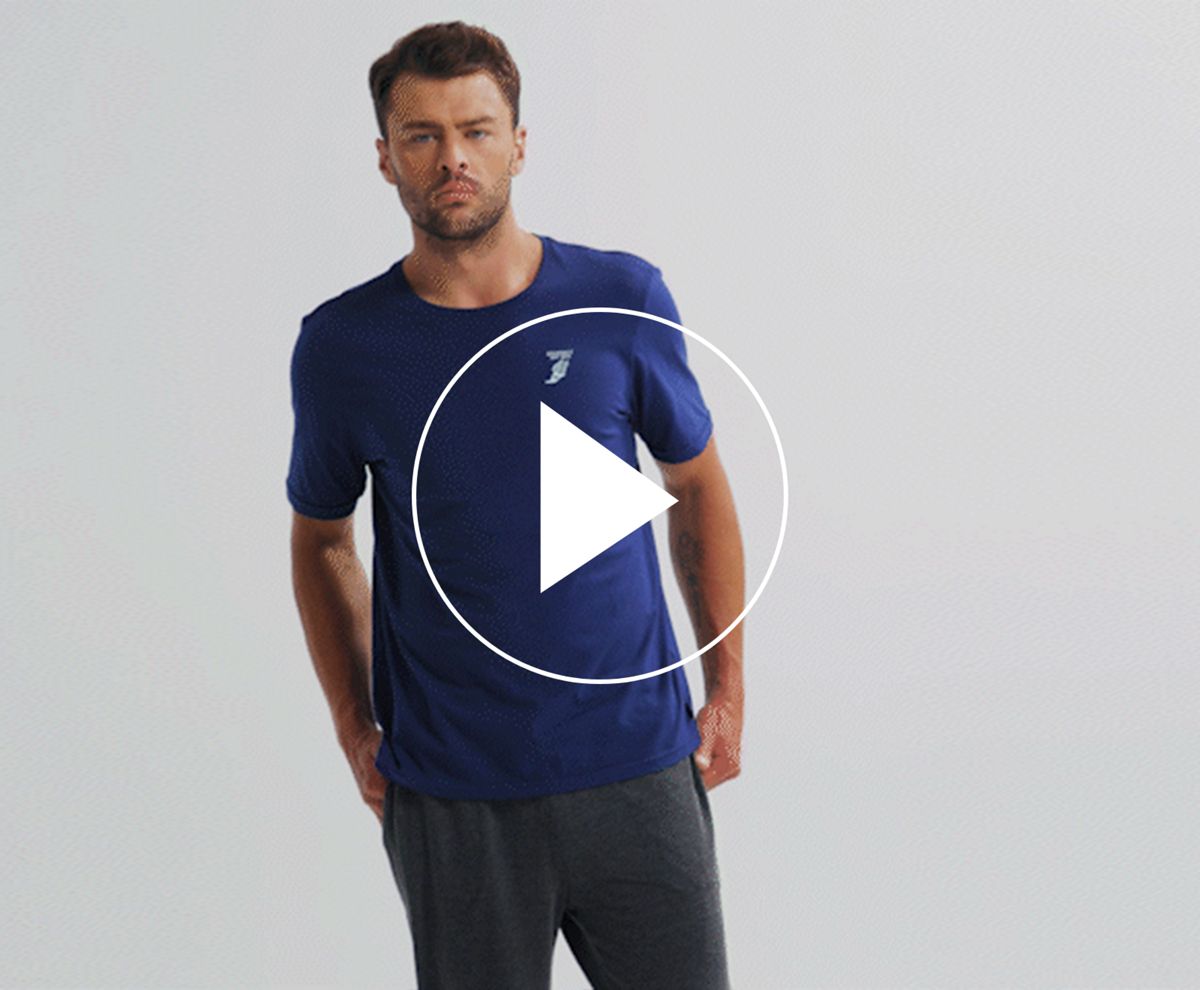 Rested T-Shirt, Sodalite, dynamic 5
