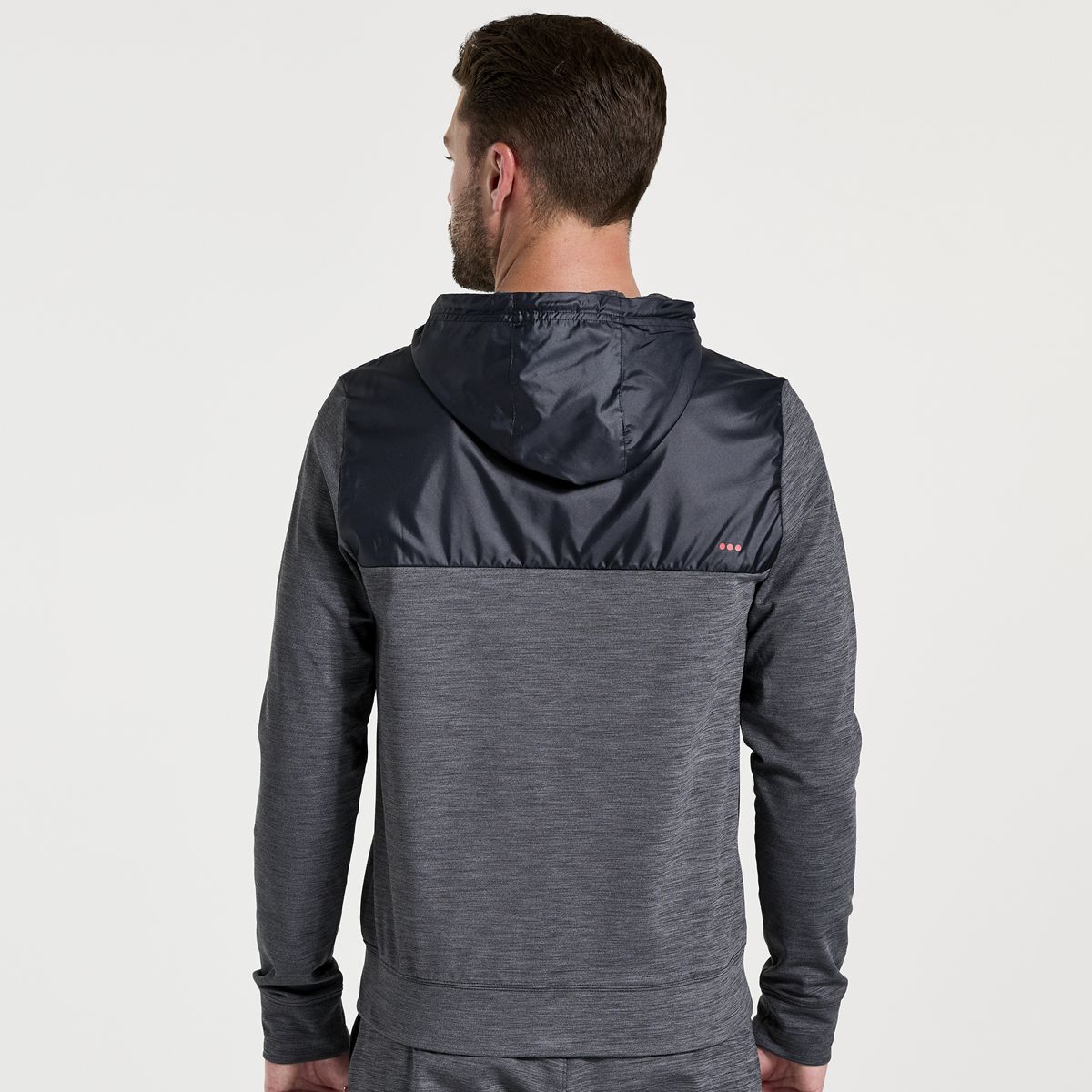 Solstice Zip Hoody, Black Heather, dynamic 2