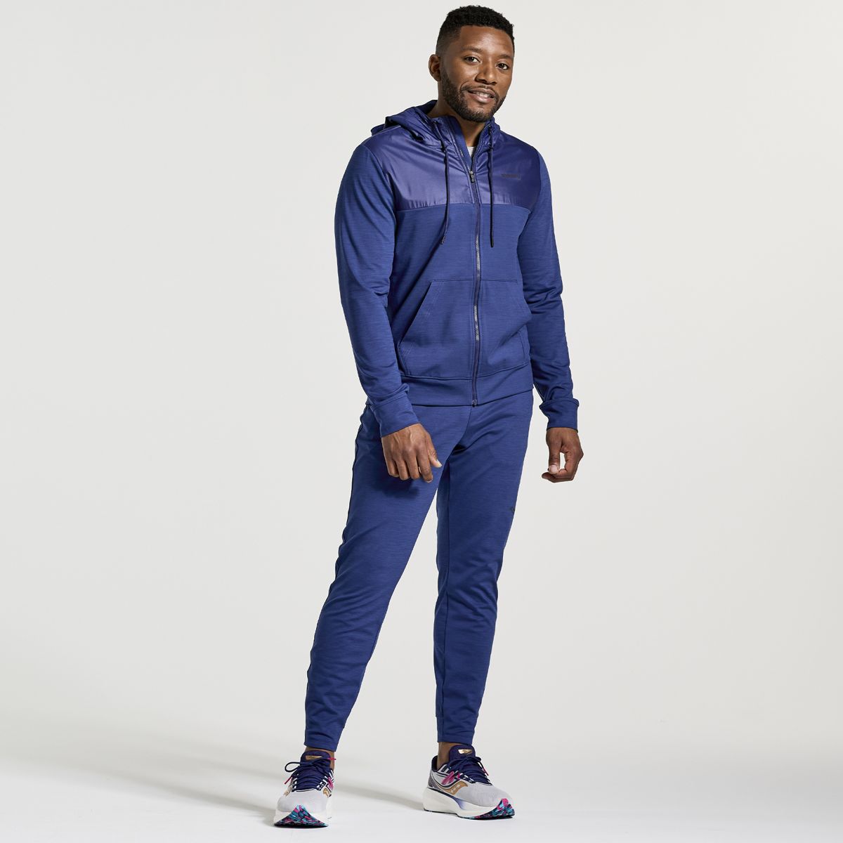 Solstice Zip Hoody, Sodalite Heather, dynamic 6