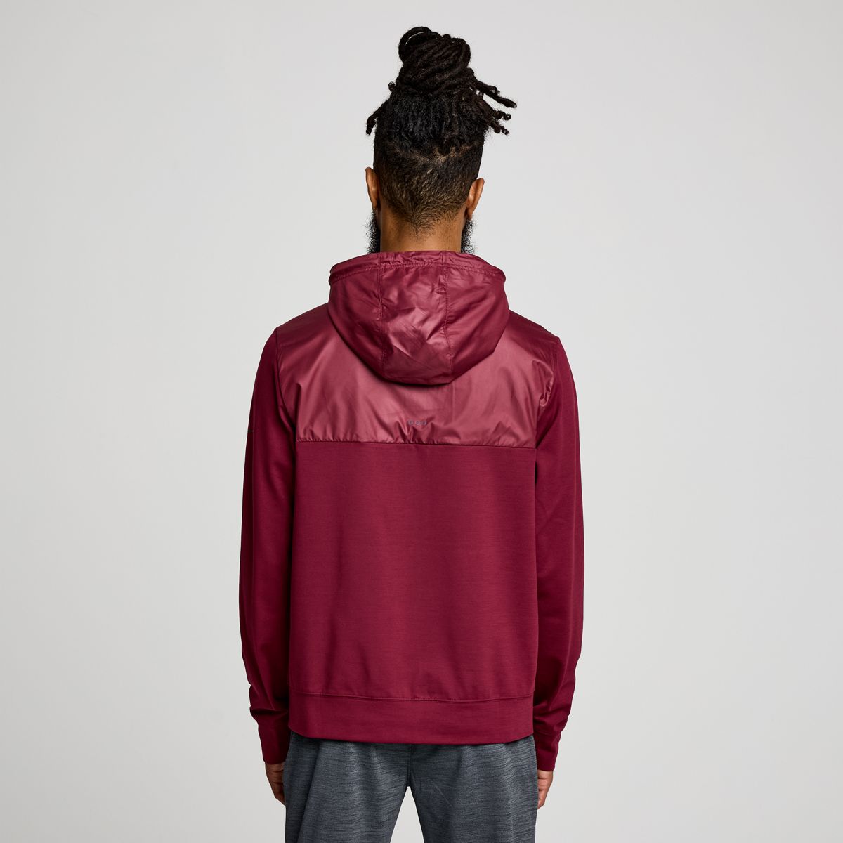 Solstice Zip Hoody, Sundown Heather, dynamic 2