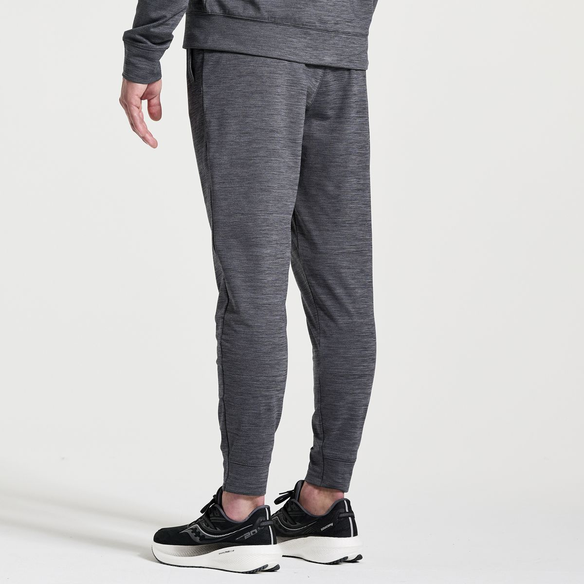 Solstice Jogger Pant, Black Heather, dynamic 2
