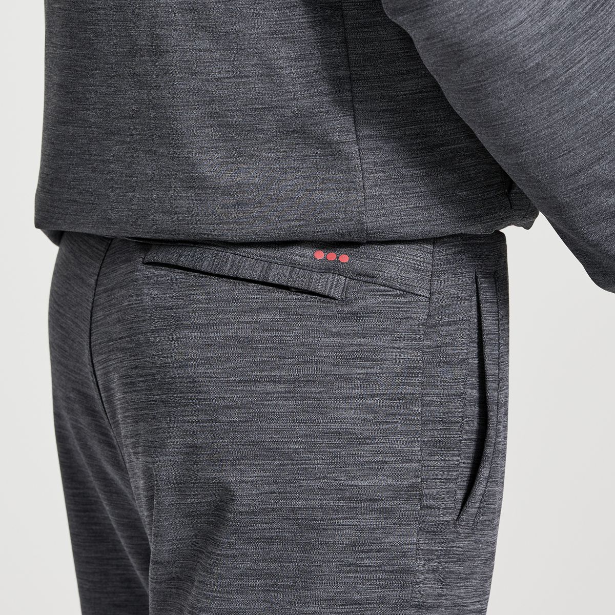 Solstice Jogger Pant, Black Heather, dynamic 3
