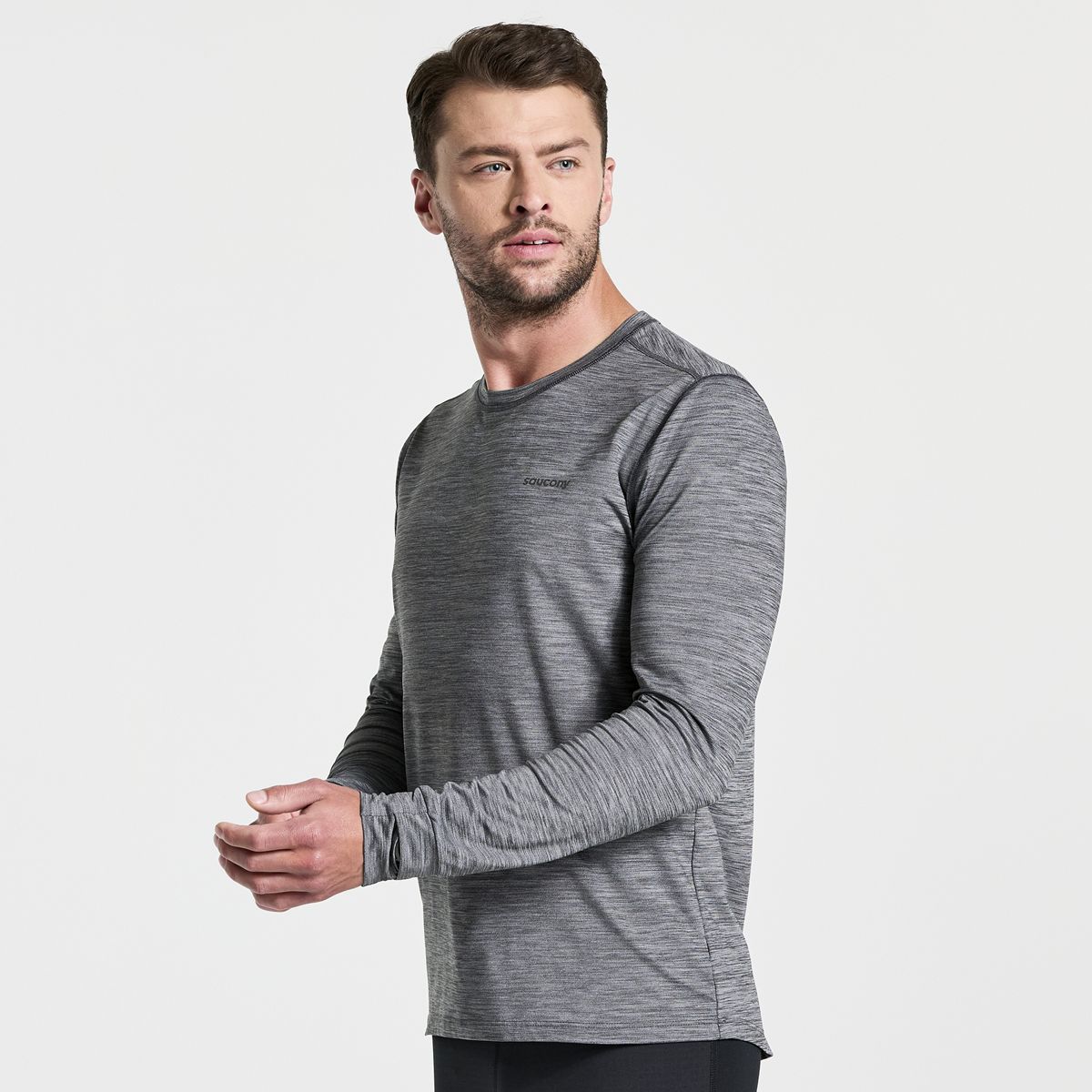 Boulder Baselayer, Black Heather, dynamic