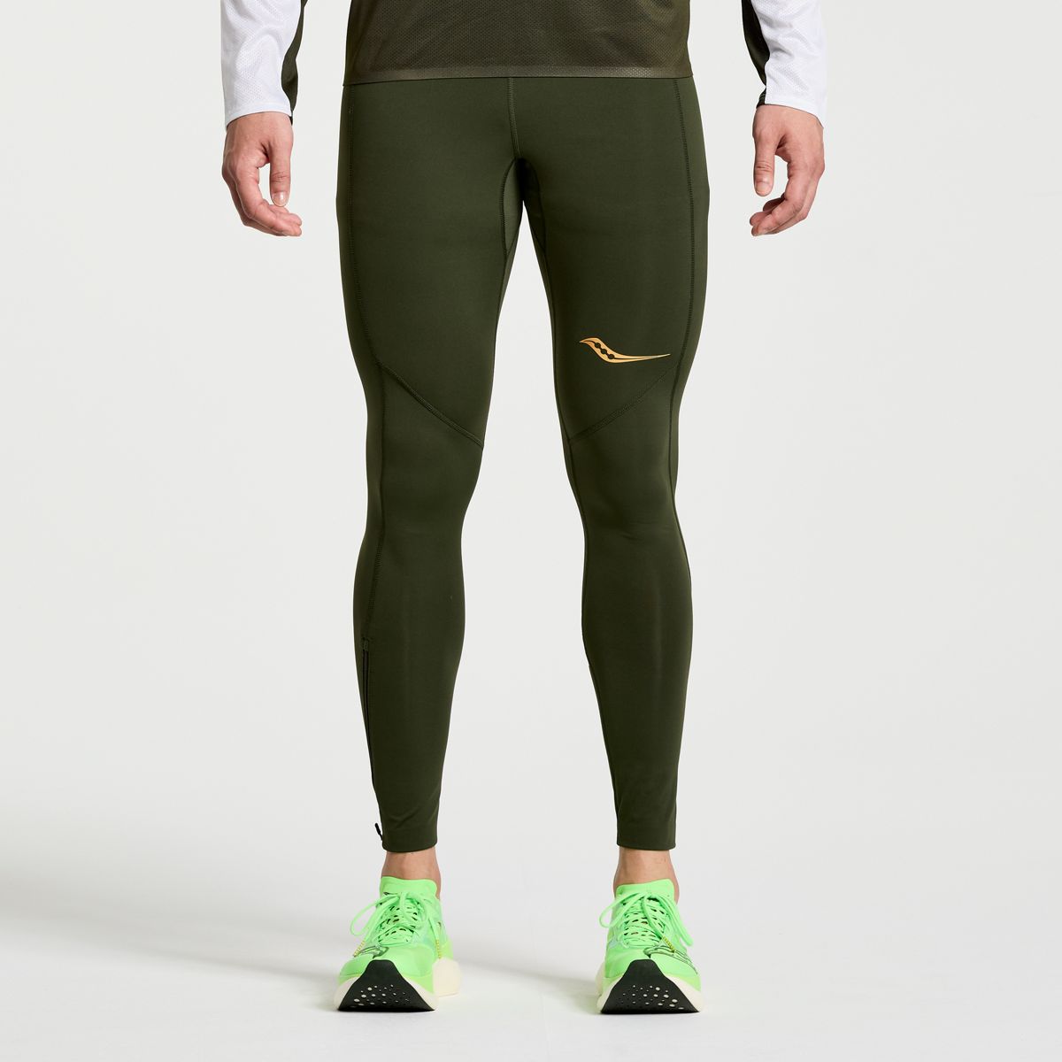 Saucony pants on sale mens green