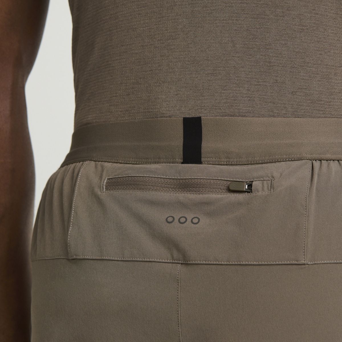 Outpace 2.5" Split Short, Pewter, dynamic 5