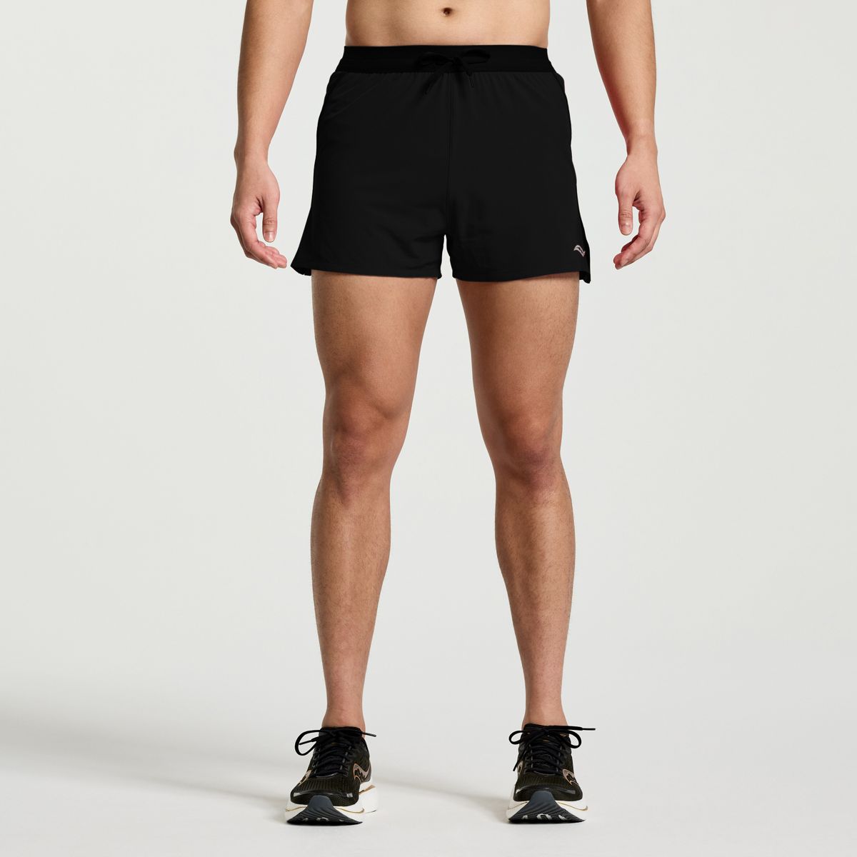 Outpace 3" Short, Black, dynamic 1