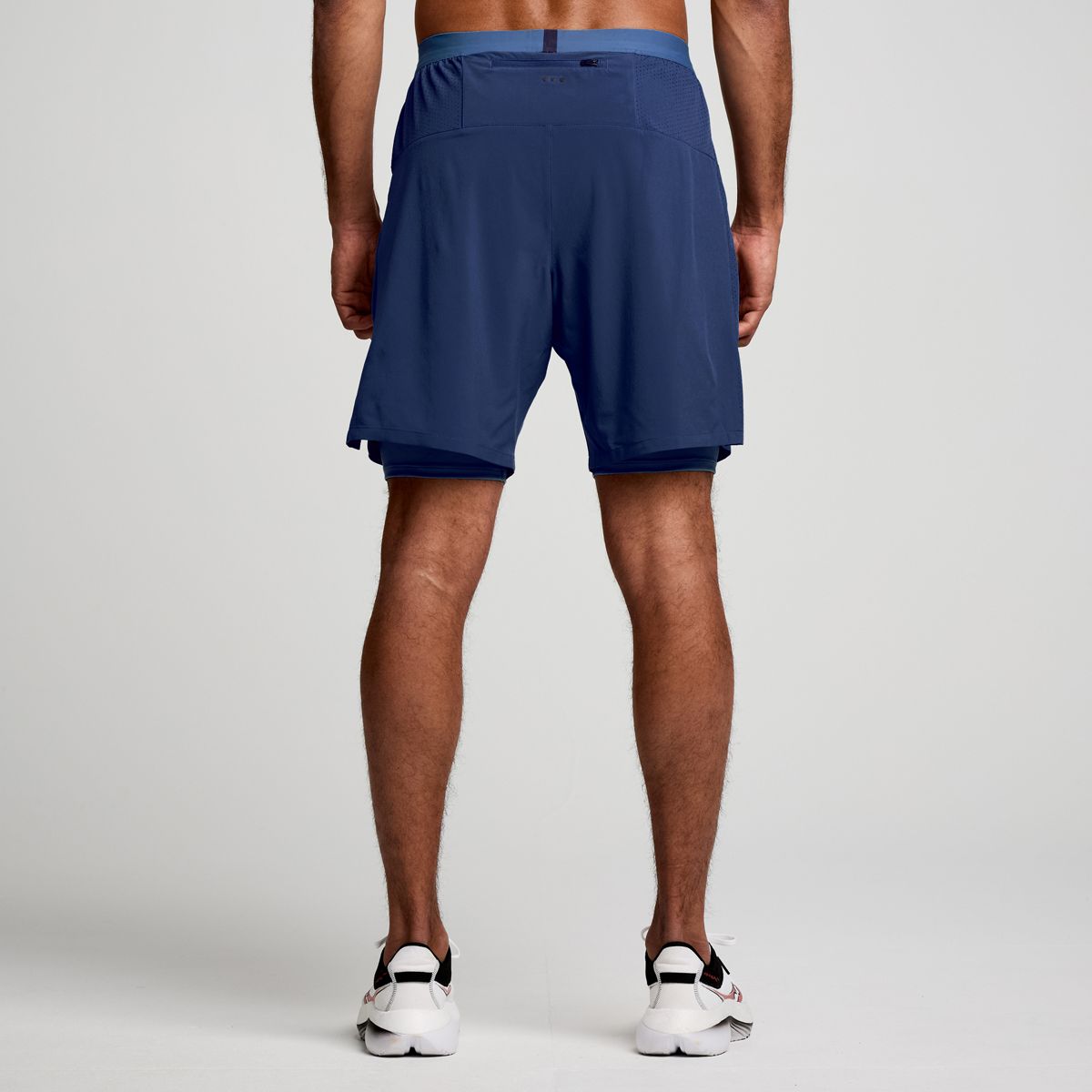 Outpace 7" 2-in-1 Short, Navy, dynamic 2