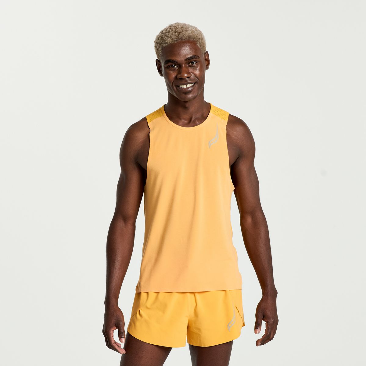 Tank top man Elite IX orange