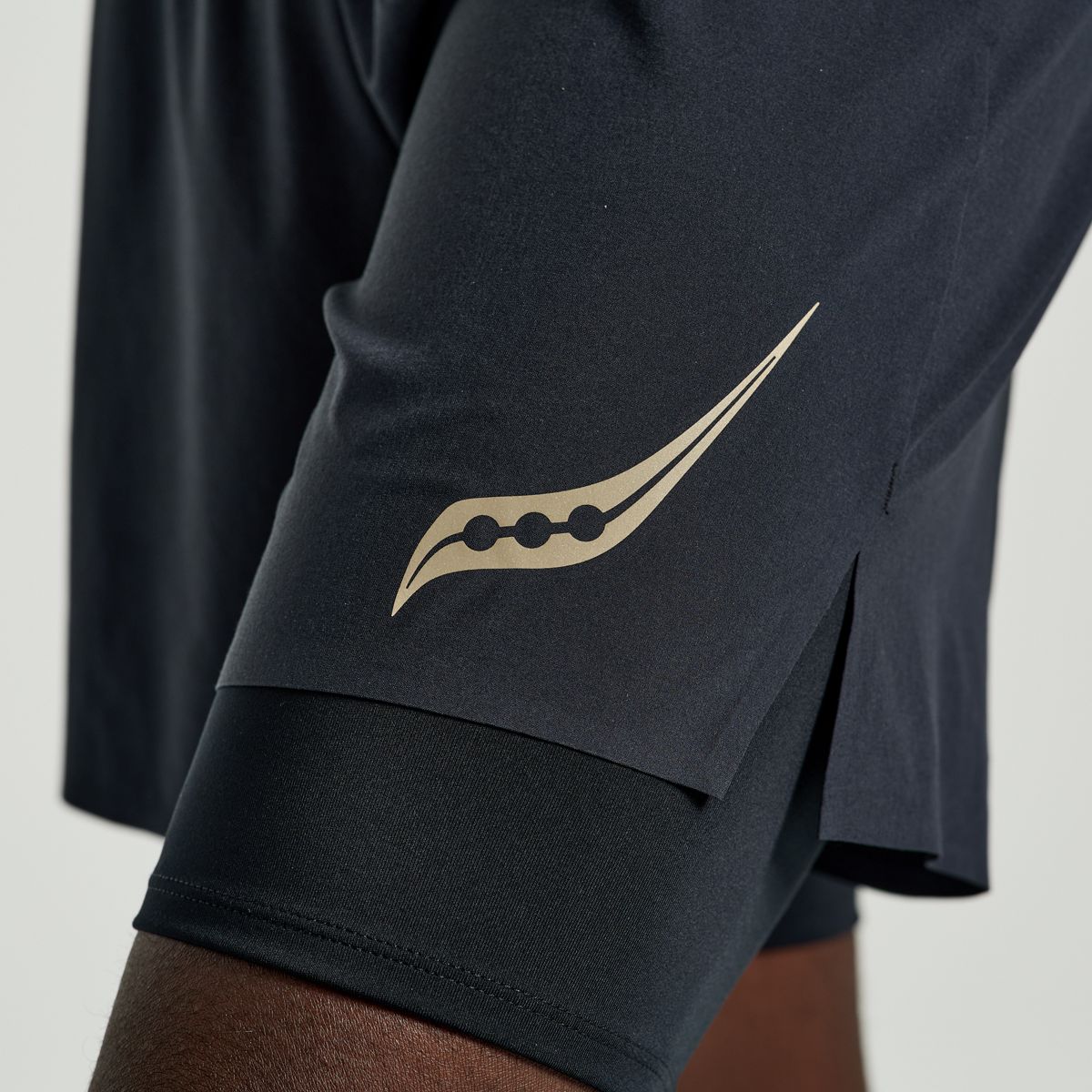 Pinnacle 2-in-1 Short, Black, dynamic 6