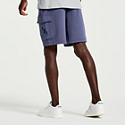 Rested Sweat Short, Horizon Heather Graphic, dynamic 5