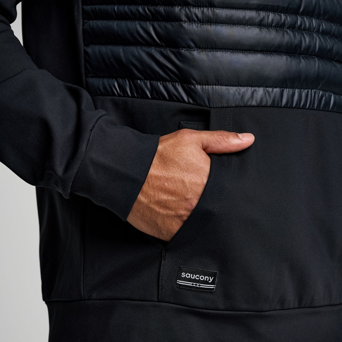 Solstice Oysterpuff Hoody, Black, dynamic 6