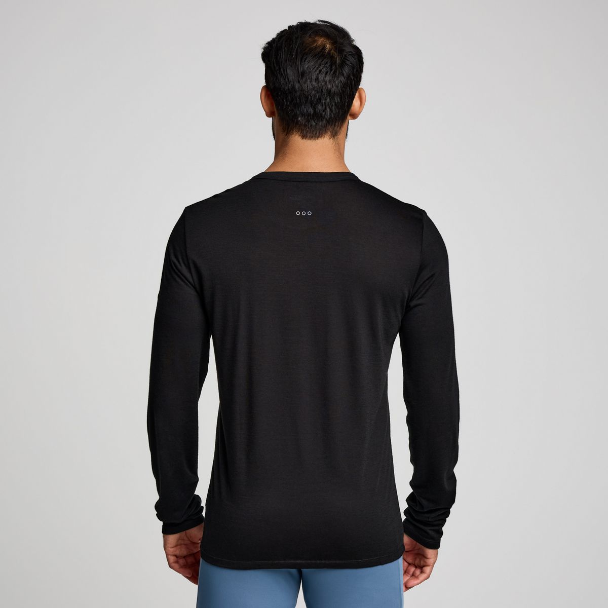 Peregrine Merino Long Sleeve, Black, dynamic 2