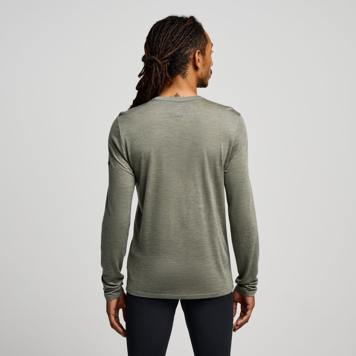 Peregrine Merino Long Sleeve, Bough Heather, dynamic 2