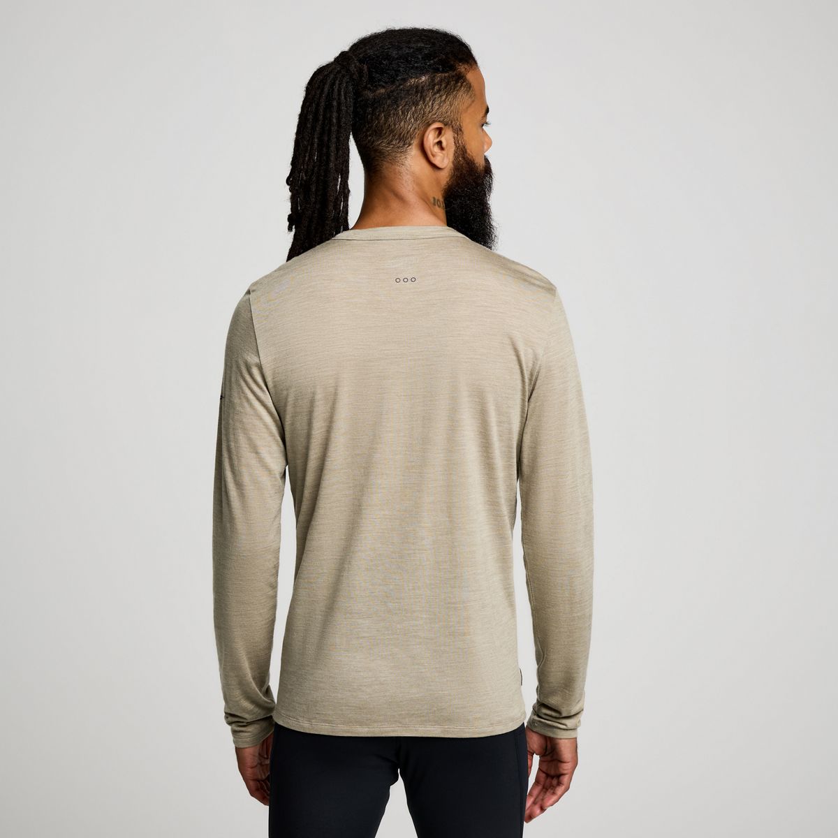 Peregrine Merino Long Sleeve, Coffee Heather, dynamic 2