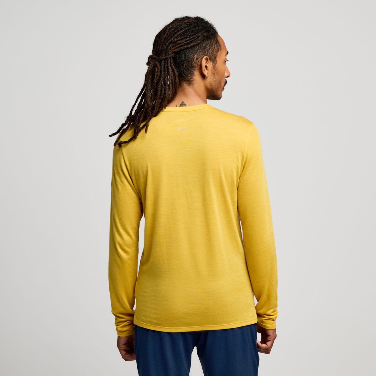 Peregrine Merino Long Sleeve, Oak Heather, dynamic 2