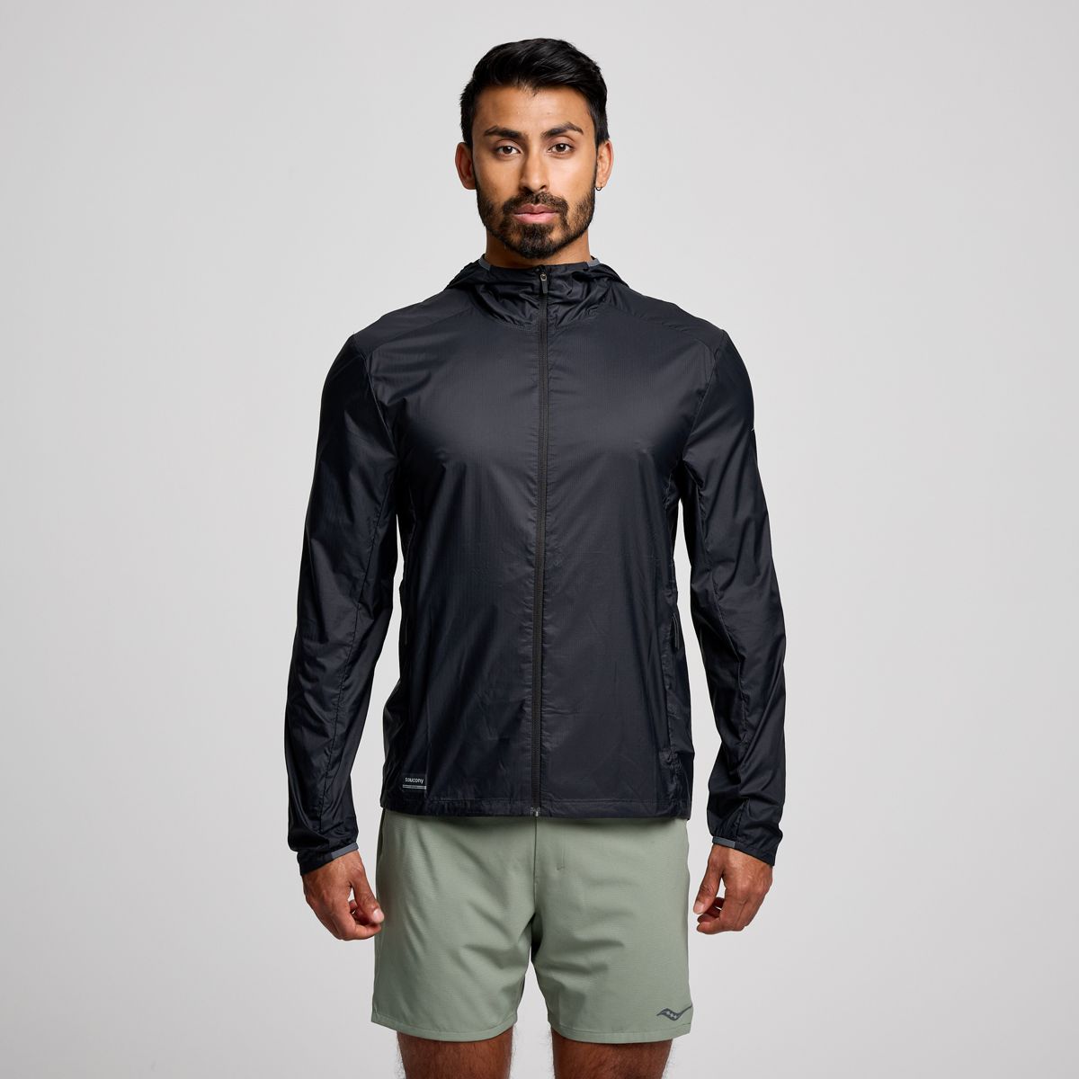 Saucony running jacket mens black new arrivals