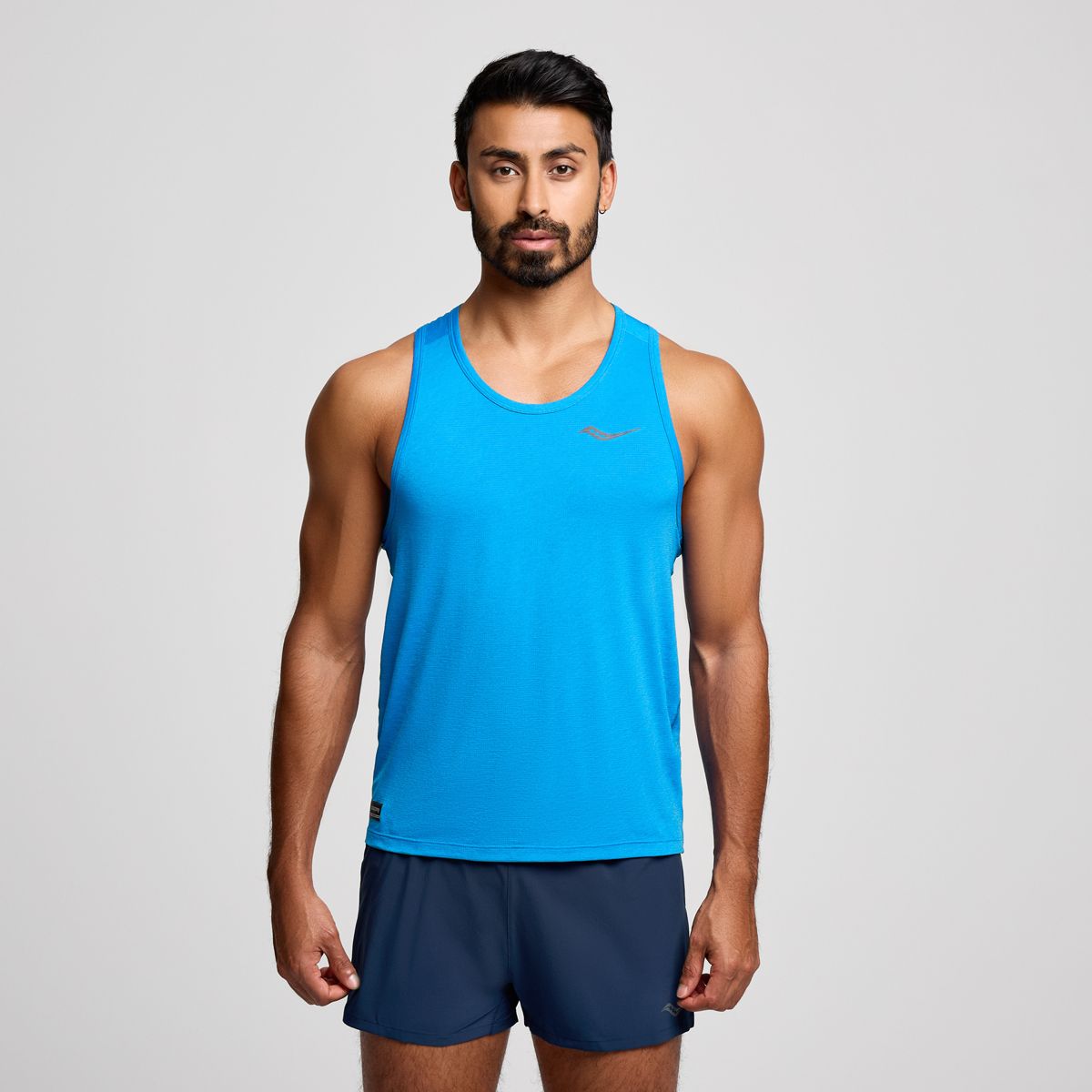 Stopwatch Singlet, Cobalt Heather, dynamic 1