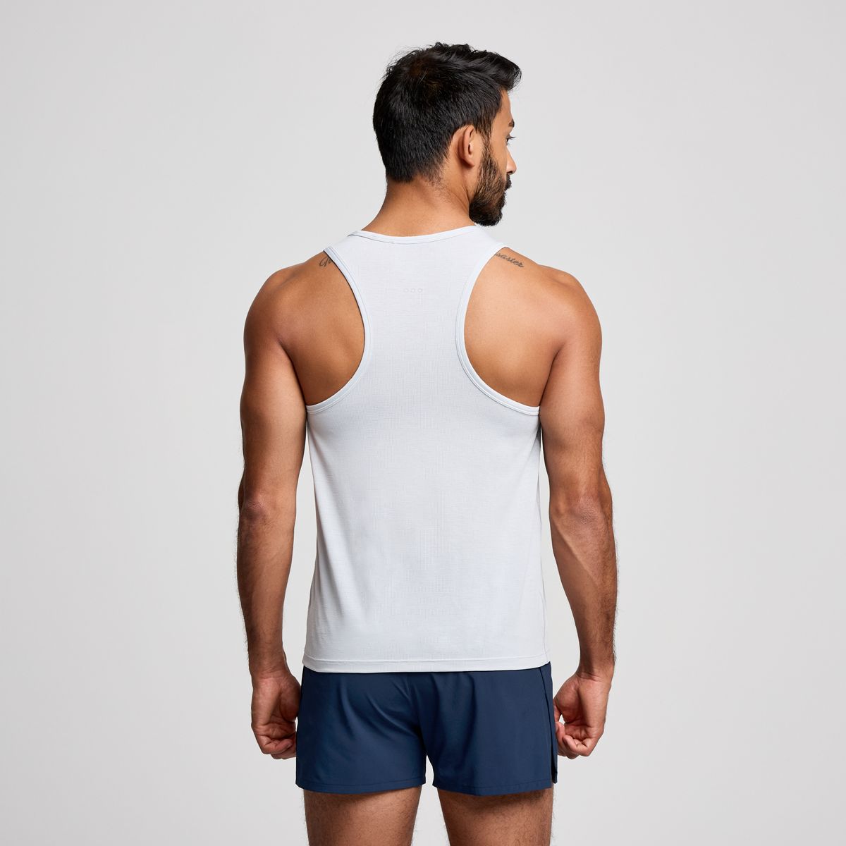 Stopwatch Singlet, Granite Heather, dynamic 2