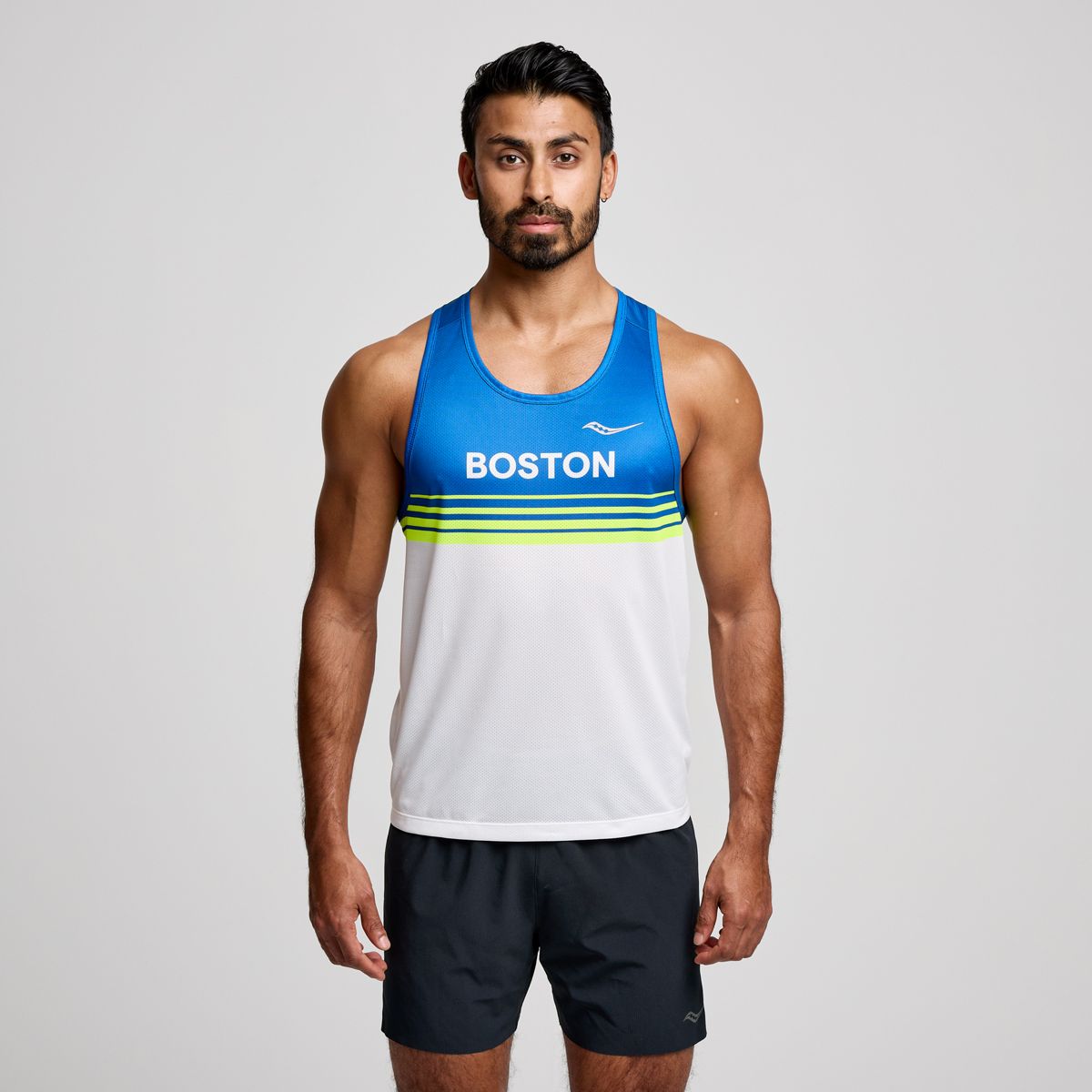 Boston Stopwatch Graphic Singlet, Boston 2024, dynamic