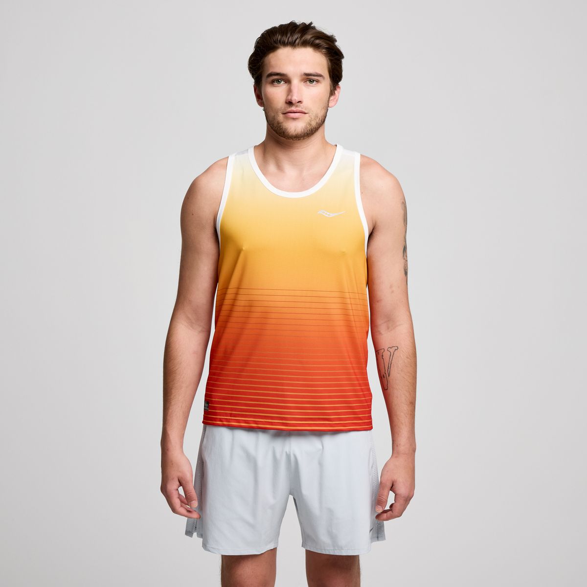 Stopwatch Graphic Singlet, Confident Print, dynamic 1