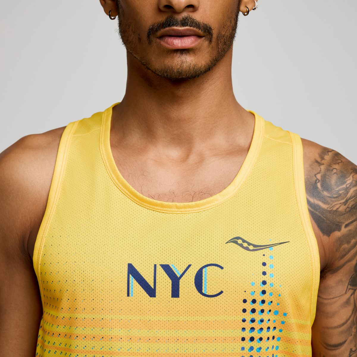 NYC Stopwatch Graphic Singlet, New York 2024, dynamic 4